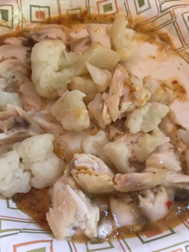 Paisano's tweet image. Checkout my #4MinuteMeal Mahi Mahi with garlic cauliflower #4HB #4HourChef thanks @tferriss