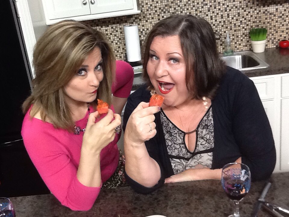 KCODay's tweet photo. @jamesbriscione Taco Seasoning on watermelon weird, but we kept eating it! @DawnPellas #mancrafted https://t.co/6MHn1ypqNC