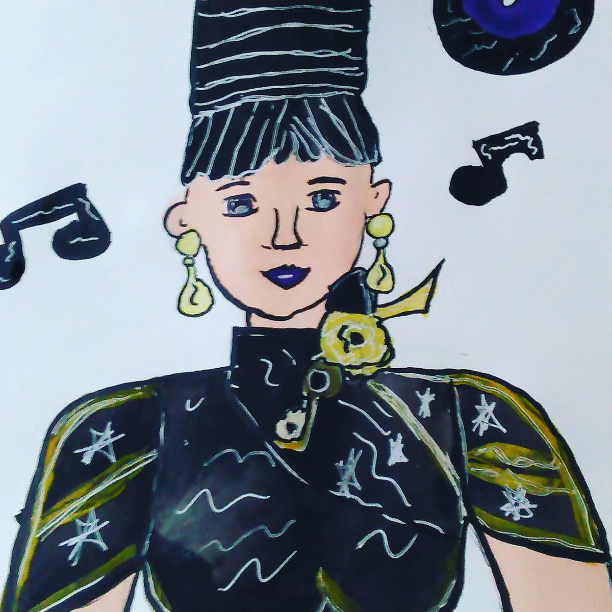 adjack3467's tweet photo. I've done Katy Perry at #2016Gala @katyperry @Scribble_Fix @Baylee_Jae @jellie_bee @DorysStoryTime @adamsketches https://t.co/LKAoxppebm