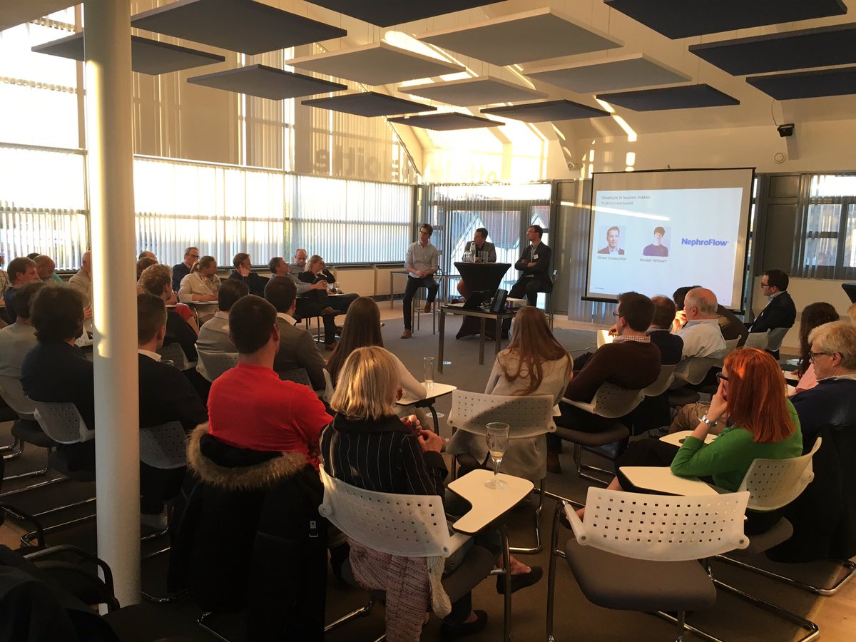 Scale-Up talk at <a href="/DeloitteBelgium/">Deloitte Belgium</a> with <a href="/SimonDusauchoit/">Simon Dusauchoit</a> and <a href="/wouter_willaert/">Wouter Willaert</a> from <a href="/nephroflow/">NephroFlow</a> #BeTech