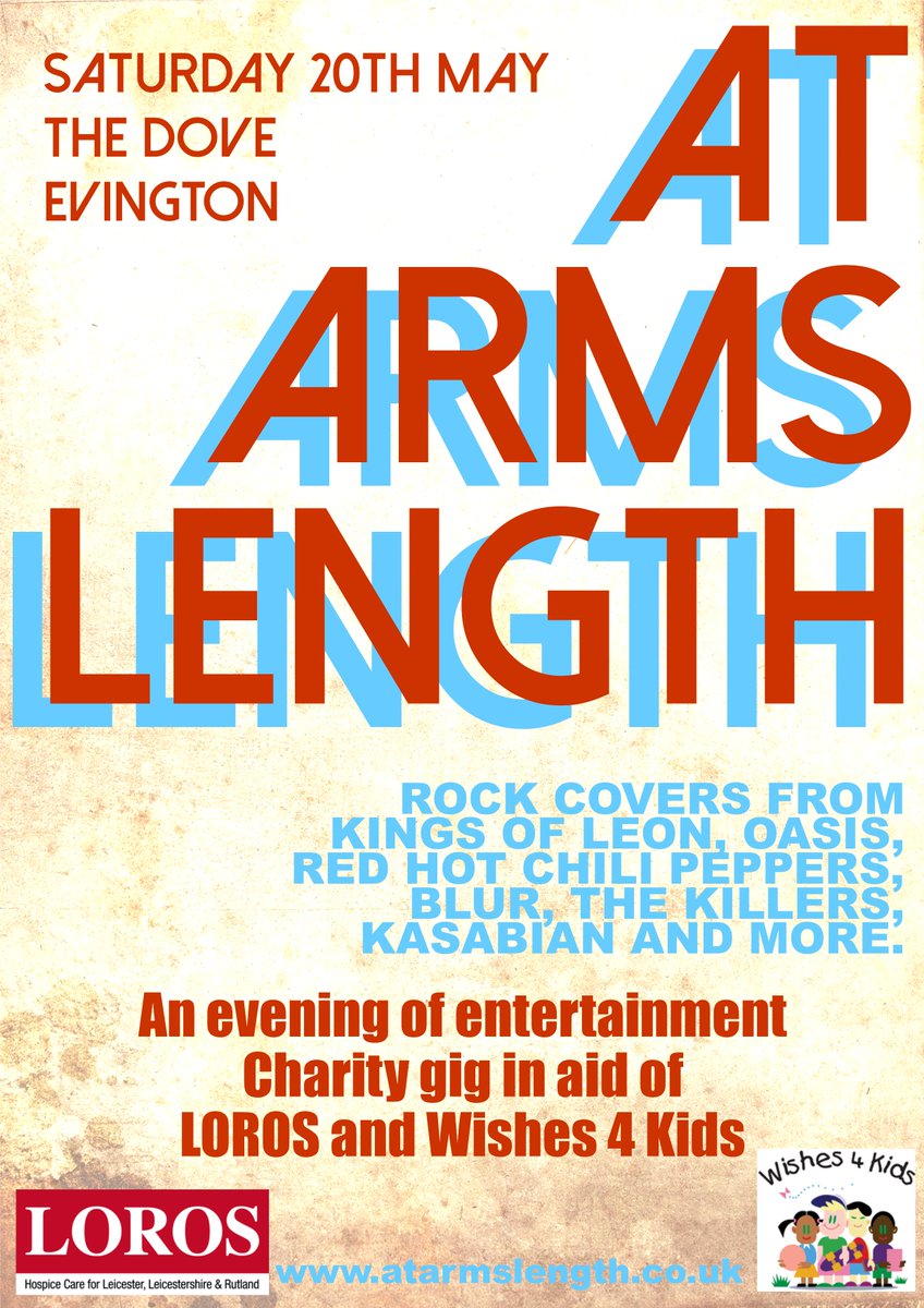 Dove Evington (@thedoveevington) on Twitter photo <a href="/LOROSHospice/">LOROS Hospice</a> @wishes4kids @Everards1849 Come along to support these two great local charities. <a href="/LOROSHospice/">LOROS Hospice</a> @wishes4kids @Everards1849 Come along to support these two great local charities.