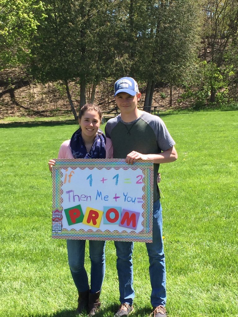 DVSS Promposal tweet media