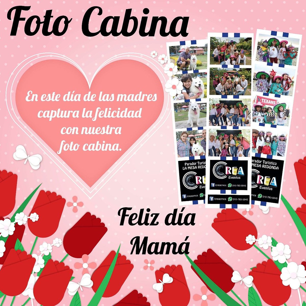 creacmcs's tweet photo. Ya llegó el día de la madre! 👱
Y nosotros tenemos esta gran oferta para que puedas compartir con tus amigos, familiares y seres queridos. https://t.co/74CPGdLwT5