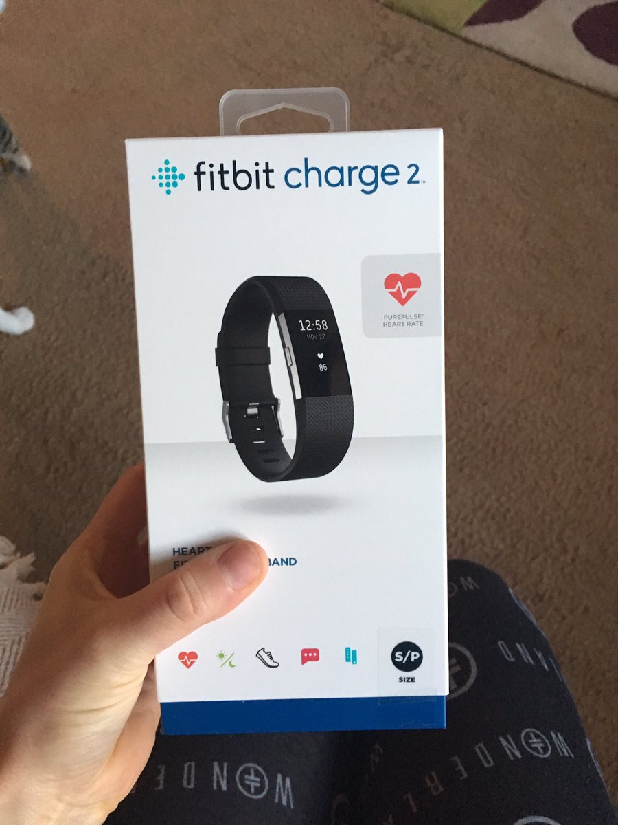 vickyhall86's tweet photo. When ya feeling crappy and need motivation a cheeky present to myself is just wat i needed! #NewFitBit #Charge2 #FuckYouFat https://t.co/e8VZVGcoOW