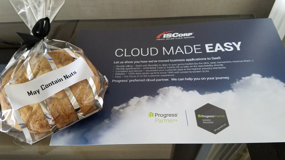 cmross's tweet image. A nice treat from #ISCorp #sitefinitysum