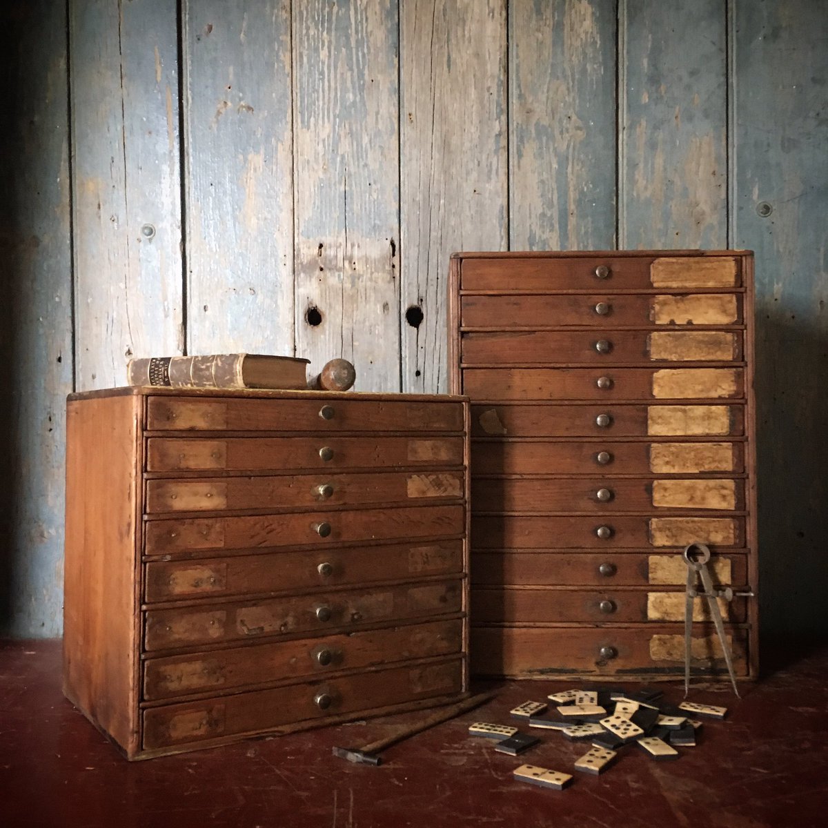 mkitchensmith's tweet photo. Victorian watchmakers drawers #forsale #drawers #collectorsdrawers #specimens #storage #filecabinet #decorativeantiques https://t.co/FJo20Nj698