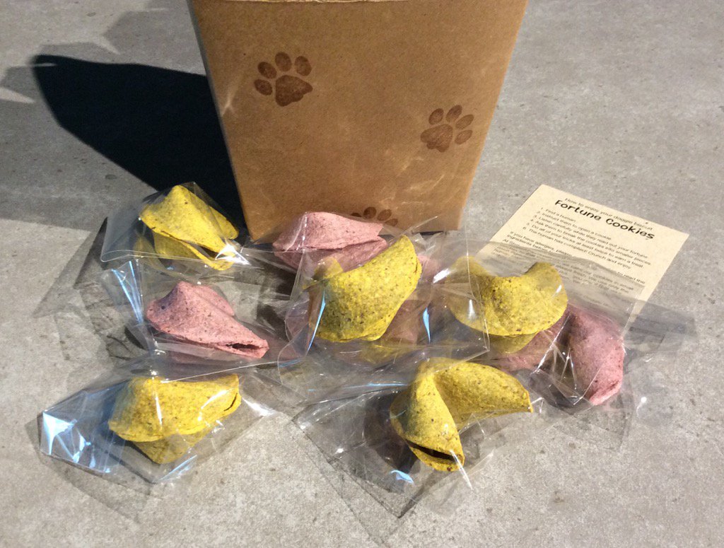 ShakeAPawGreet's tweet photo. Our #dog #biscuit #fortune #cookies are popular all year round! https://t.co/gOJ1UcWoXA https://t.co/IXtHBh9hFb