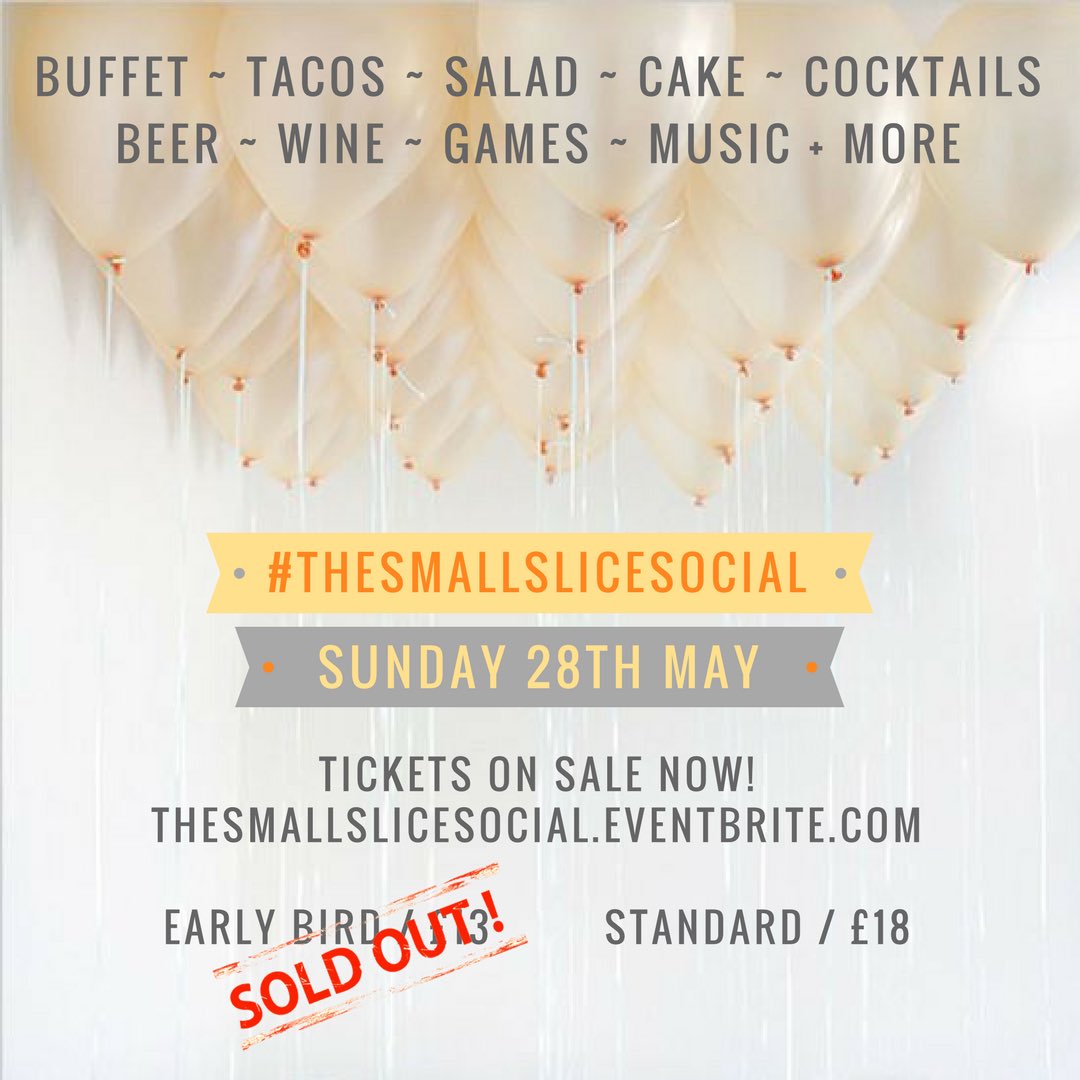 harleighreid_'s tweet photo. Celebrate the bank holiday weekend at 
#TheSmallSliceSocial 🍰🍹🍾🌮

Food, drinks, music, cake and more! 🙇🏾‍♀️🎉

https://t.co/QlKepGkGqy https://t.co/w6ZmOGcm11