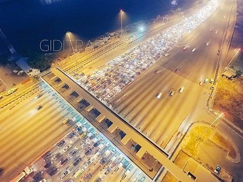 Lagos_50's tweet photo. Rush hour at #Lekki toll gate.

#aerialview #thisislagos #lagosat50 

📷 @Gidi_Traffic https://t.co/Lk0opM7MtB