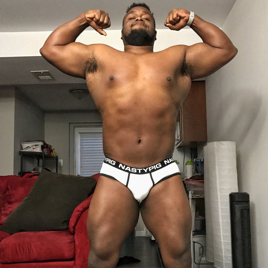 black muscle hunk daddy