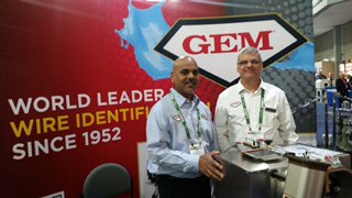 GemGravure's tweet photo. Our technicians Mike Prasad and Rich Chamberland at Interwire 17, come chat with us at Booth 805 #Interwire17 #Atlanta #InkMasters https://t.co/bS2ijbXa5W