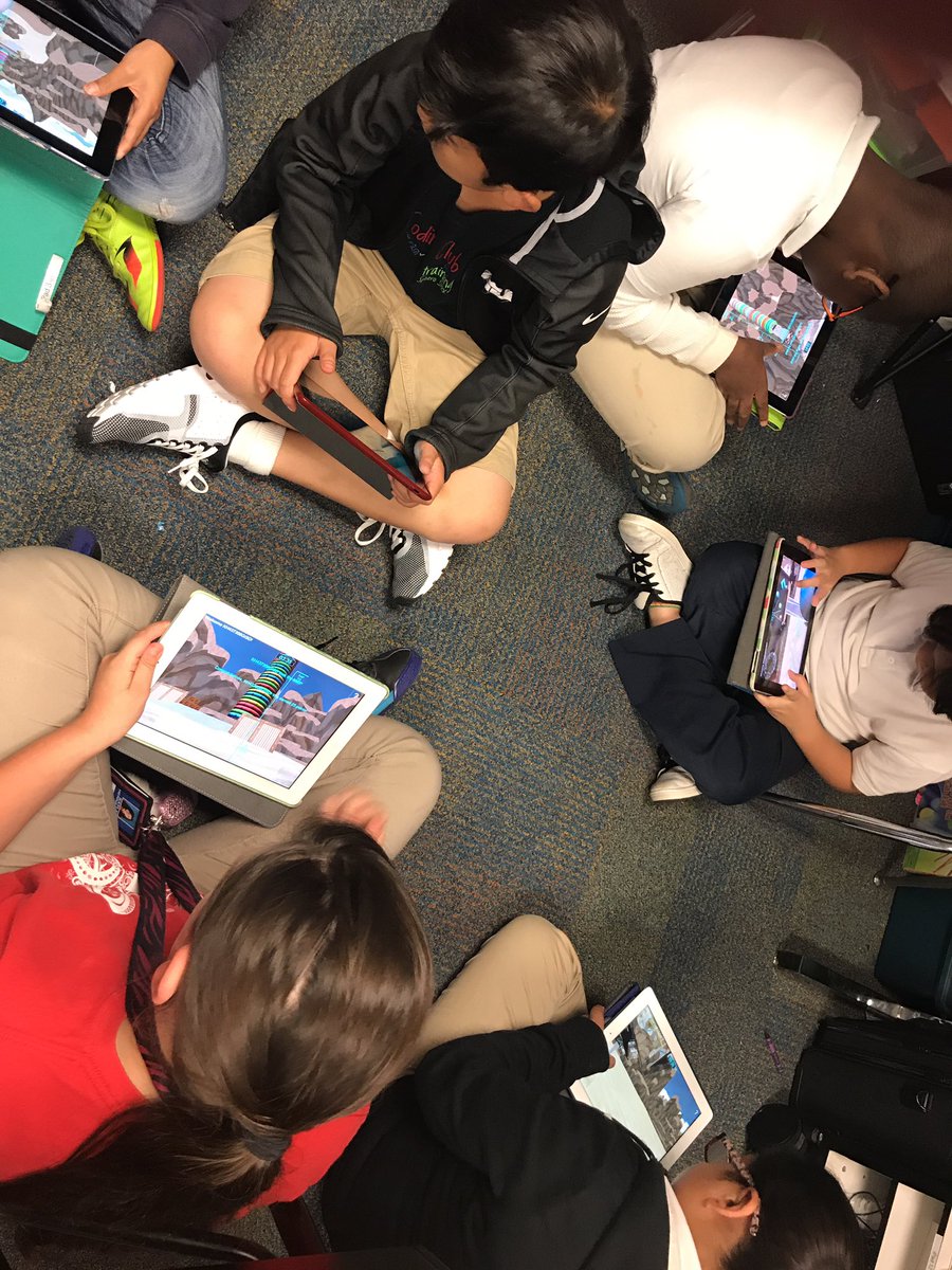 mcgough3rd's tweet photo. When testing is over, we like to relax with a game of @DimensionU #dimensionu #thankateacher. @Bullock_Bears https://t.co/Et4iyBznAl