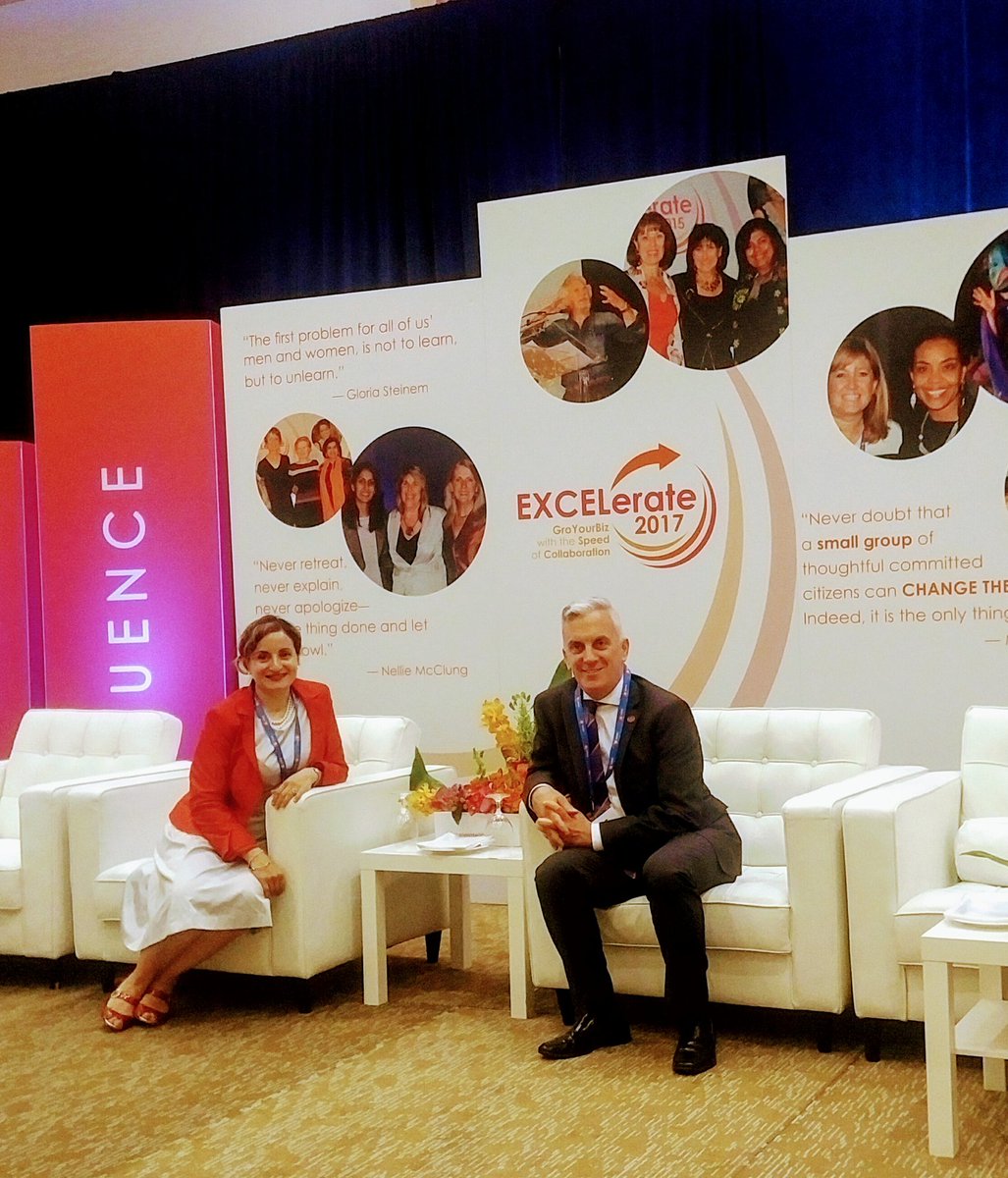 howey_james's tweet photo. Thanks to our partners @EXCELerateConf for a fantastic #conference! @AirCanada #womeninbiz #flytheflag https://t.co/OyxzqpwFtB
