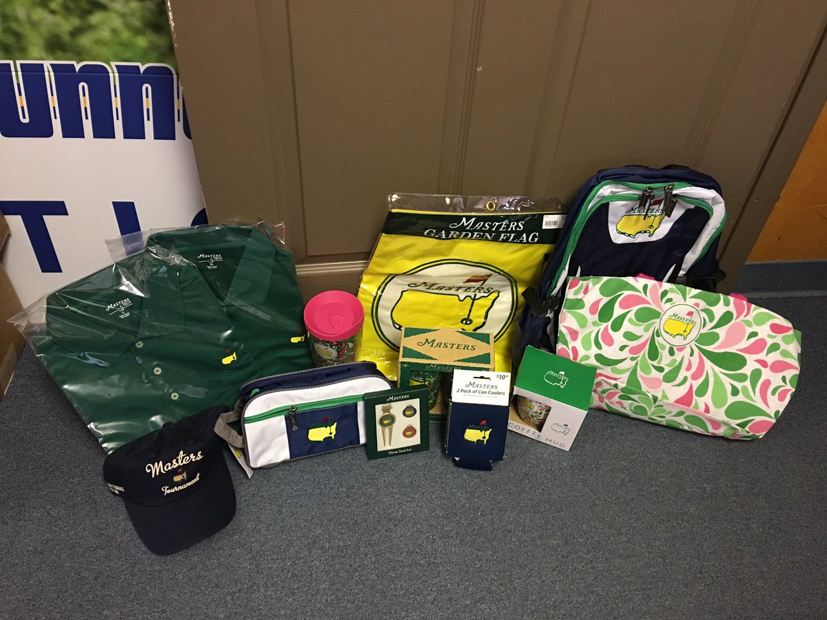 csub_wgolf's tweet photo. Here's a preview of some of the items up for auction at our fundraiser on Friday! #masters #allrunners #silentauction https://t.co/DveT0yzusO