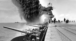 0ChesterNimitz0's tweet photo. Here we can see America bending the Japanese Navy over our knee at Midway. Maybe Japan should learn how keep it's plans a secret https://t.co/VFrC5AydDn