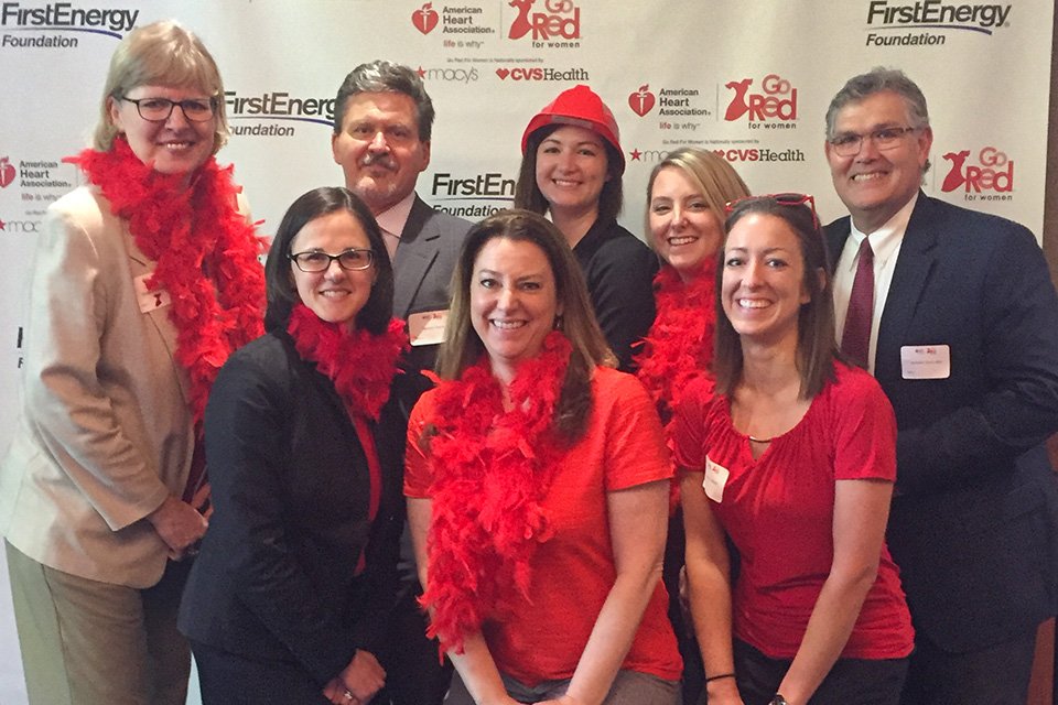 HasenstabArch's tweet photo. Hasenstab team members attended the @AmerHeartAkron Go Red for Women Luncheon today. We're so proud to sponsor this great event! #AkronGoRed https://t.co/UBGxzgiZ9W