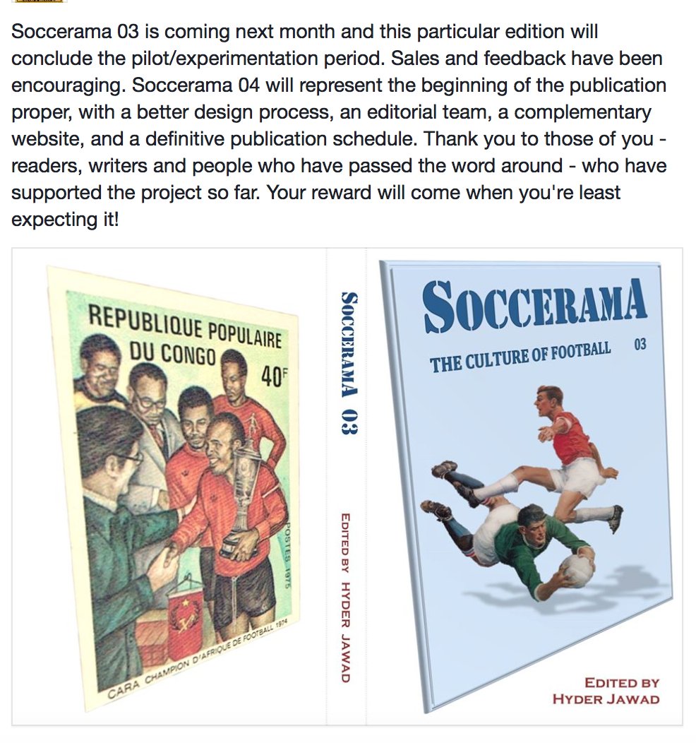 Soccerama1's tweet image. News about Soccerama 03 and beyond. (Soccerama 01 and 02 are available through Amazon or eBay).