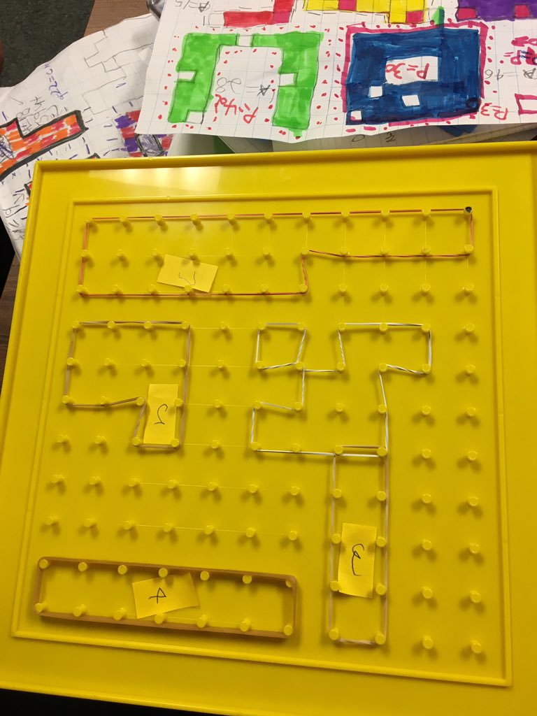 mrsdourmissis's tweet photo. #problemsolving #areaperimeter #nrichmath #engagemeath https://t.co/PnYHkEIwWU