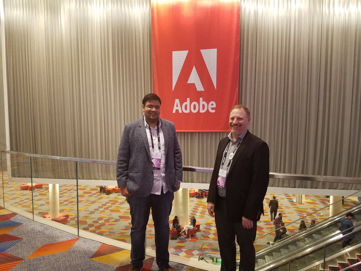 zaptsllc's tweet photo. Zap Technology Solutions at #AdobeSummit #2017. https://t.co/2RxrUAtx5H
