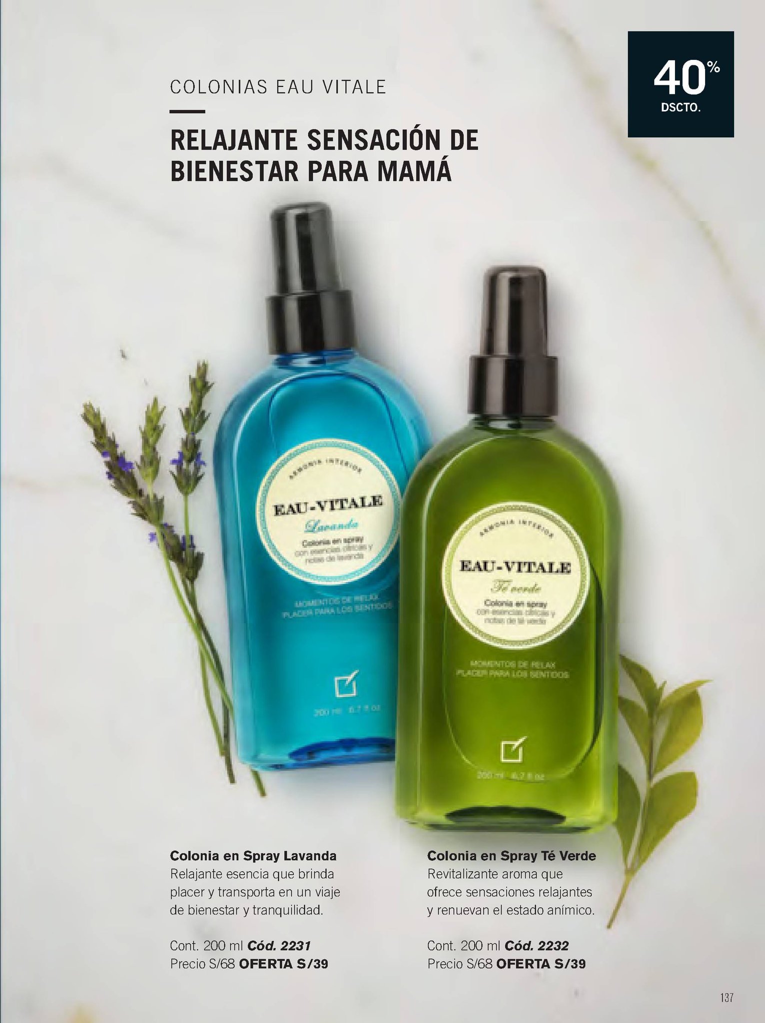 Negocios Mujeres on X Colonia relajante Eau Vitale S .39 Unique Regalos Belleza Peru https t c4sZnnu1TX X