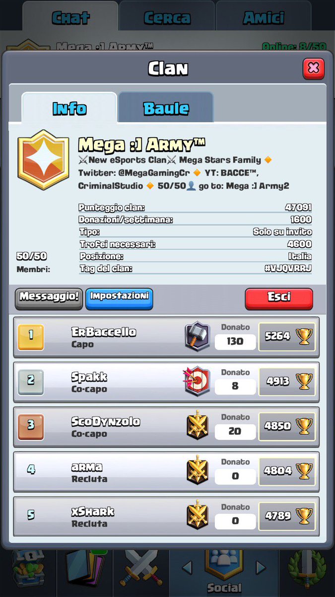 2 New Mega clans!!
Mega:]Army™and Mega SLV <a href="/MegaArmytm/">Mega :] Army™</a> <a href="/NNK_Mega/">~!NNK!~</a>