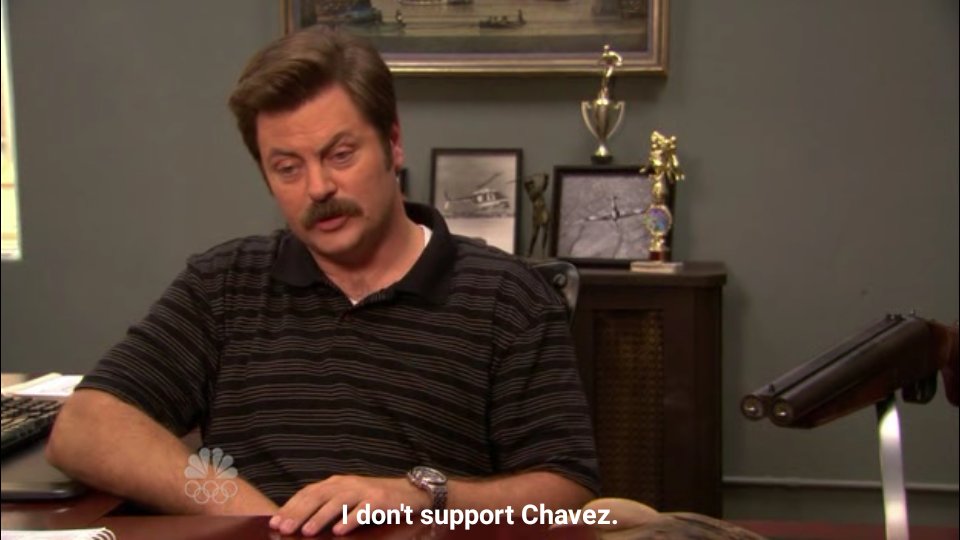 EdnaCarolina's tweet photo. El capitulo 2x05 de Parks and Recreation no tiene perdida en memes. https://t.co/LtYL8LccuM