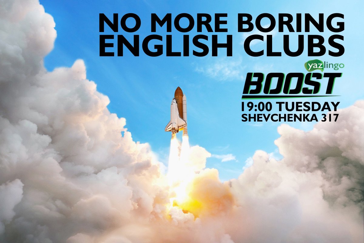yazlingo's tweet photo. Boost is Back!
Tuesday 19:00 @317ua https://t.co/BV2UnyDmad