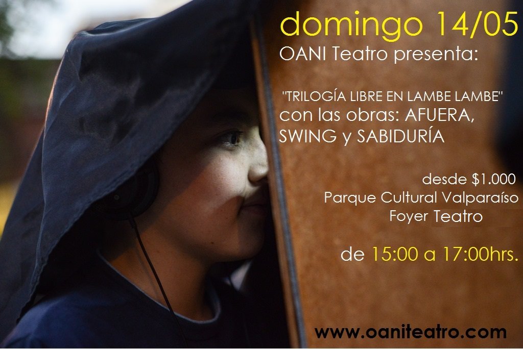 oaniteatro's tweet photo. Este domingo en #STV17 Lambe Lambe a las 15:00hrs en el Foyer del Teatro del @parquevalpo @oaniteatro https://t.co/VbDRwo73MV