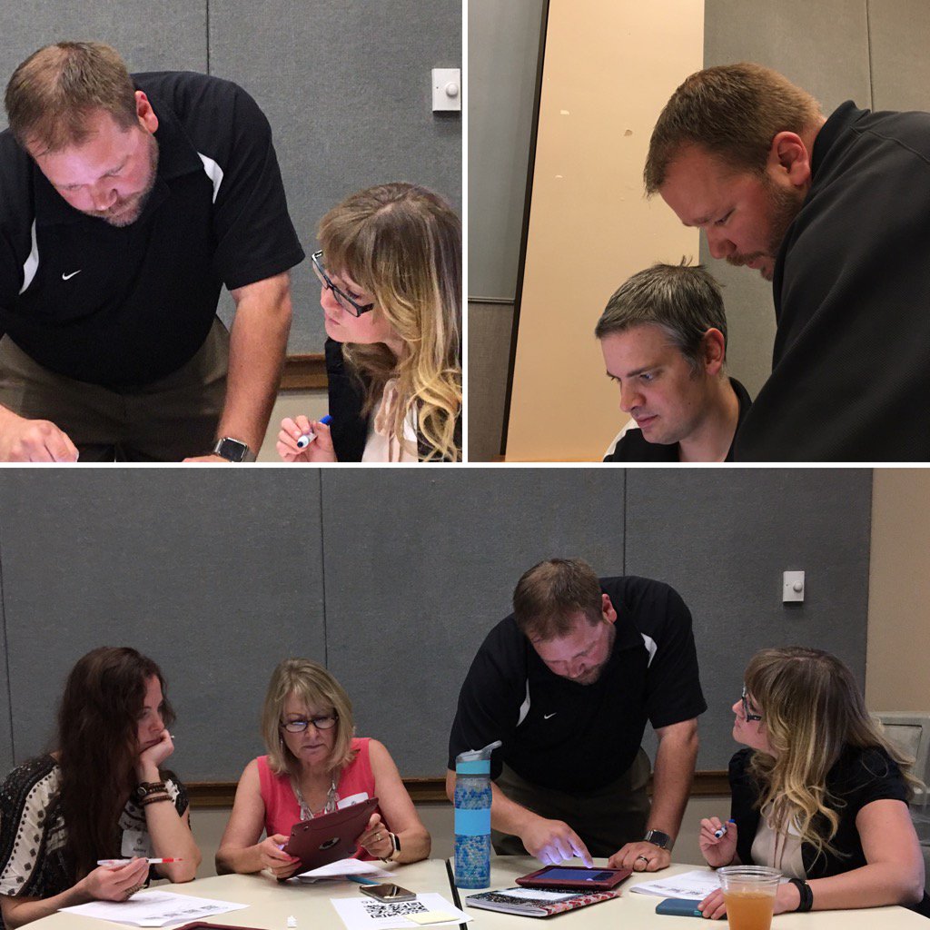 jillannski's tweet photo. #coreteacher #idahocore models how to use technology & DBI to examine EQ: What is normal? @AprilJNiemela https://t.co/ZhCaWkvT8E