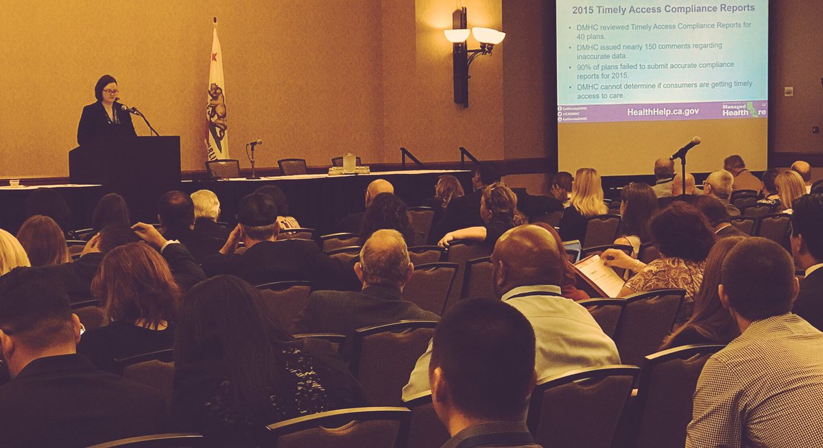 mdlujan's tweet photo. Thanks Mary Watanabe from DMHC Speaking @YourCAHU Capitol Summit about her work helping consumers and implementing new health laws. #cadmhc https://t.co/5awyzD7RSK