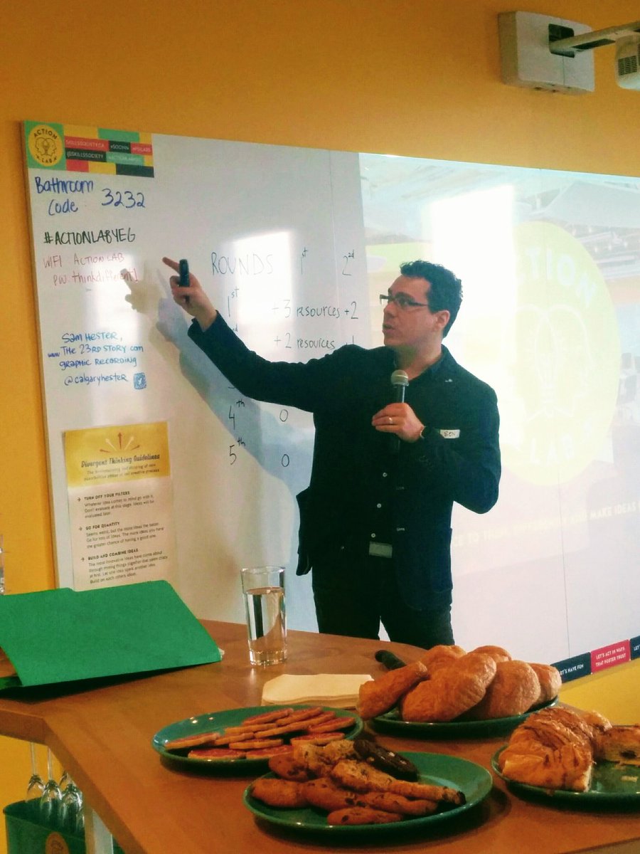 SDXCoP's tweet image. .@Weinbenlick letting SDXers know about ALL the hashtags as SDX7 gets underway! #actionlabyeg #SDXCoP #CoLabAB #systemicdesign #foresight 👍