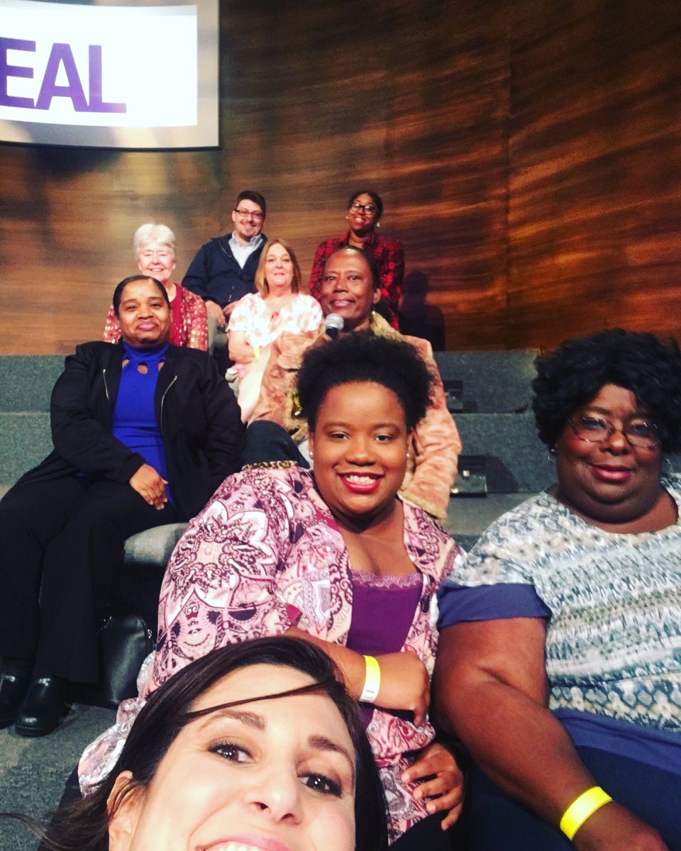 bridgetmcmanus's tweet photo. We had a blast at today's morning taping of #therealaudience @therealdaytime #thereal #imatthereal #bestaudienceever https://t.co/N249LYiZV4