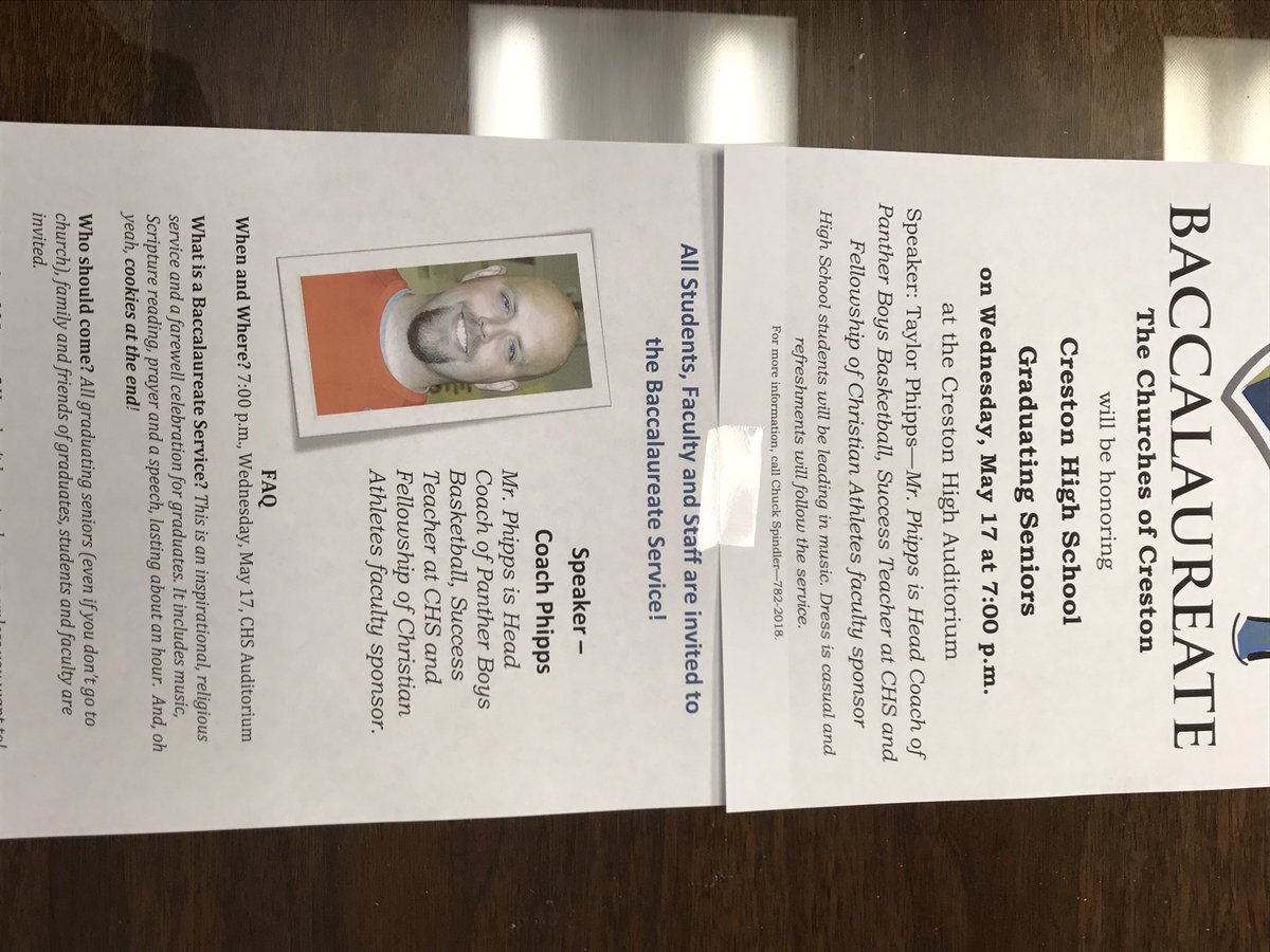 Seniors please RT <a href="/Coach_Phipps/">Taylor Phipps</a>