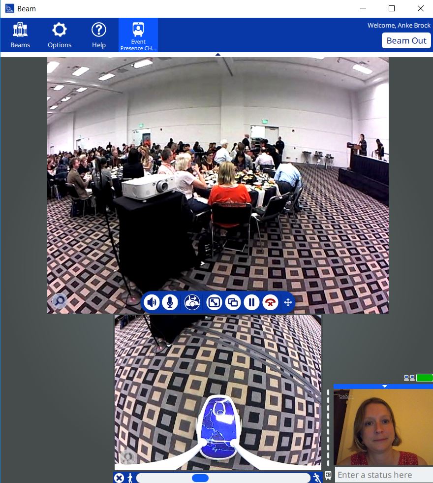 #chi2017 Impressions from the Diversity Lunch <a href="/chi2017/">CHI 2017</a> from the perspective of  a telepresence robot