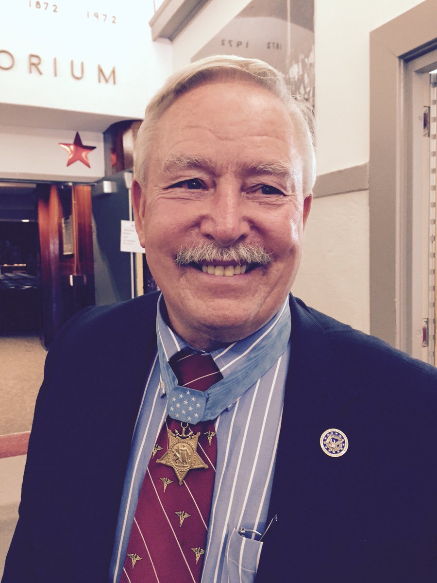 CpValorOutdoors's tweet image. Honored to have #MOHRecipient Colonel Don "Doc" Ballard speak at #CVOSalute2017! bit.ly/CVOsalute17