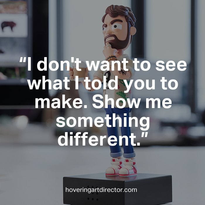 TyCarrington's tweet photo. Oh, Art Directors. Subtweet your friends and bosses at https://t.co/2Dg5TN7UcU https://t.co/F054agJWn6
