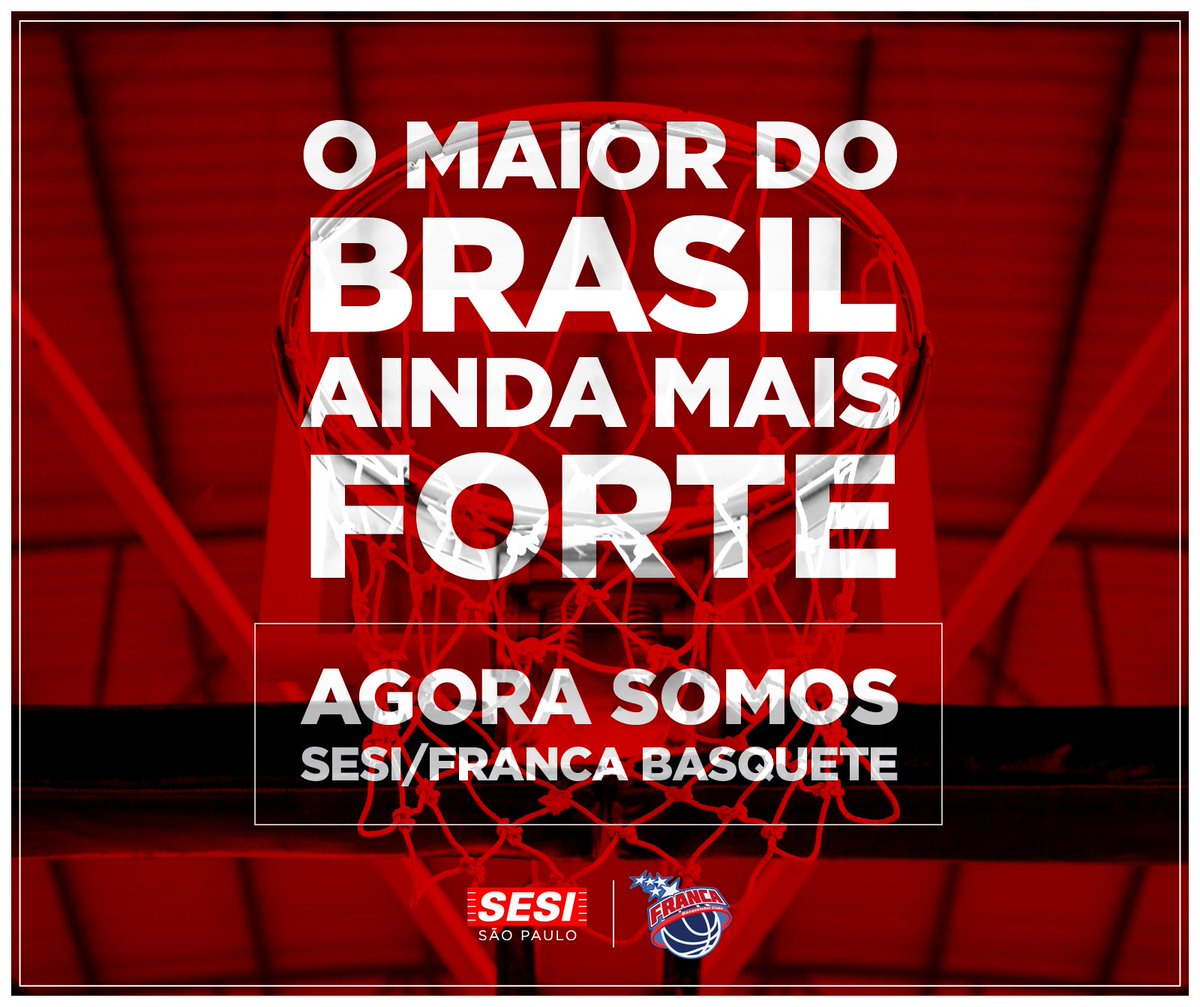 Sesi-SP amplia parceria e chega ao alto rendimento do basquete com o <a href="/FrancaBasquete/">Sesi Franca Basquete</a>: bit.ly/2psQOVz