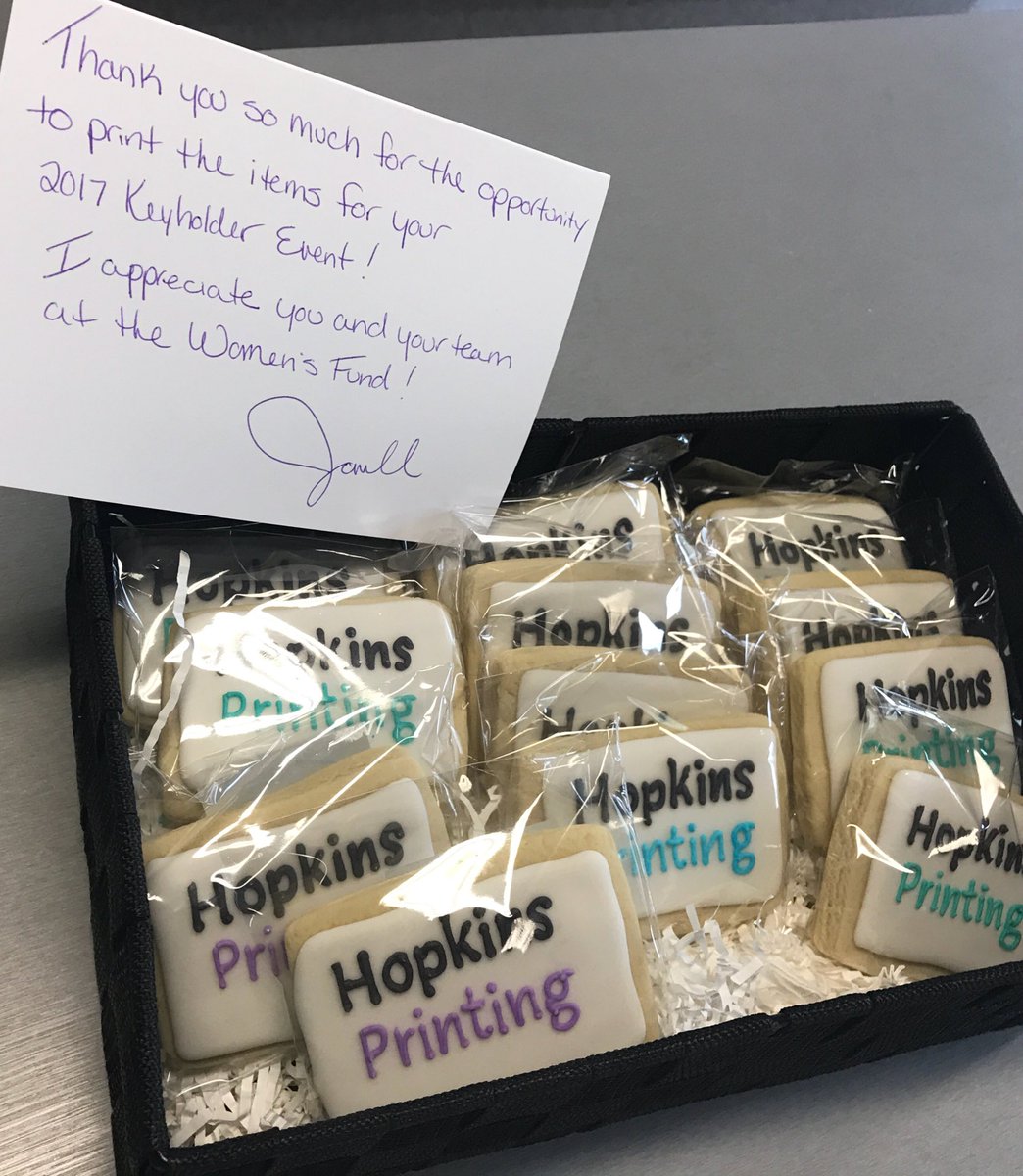 WomensFundCO's tweet photo. Thanks @HopkinsPrinting for being part of #keyholder17 https://t.co/T5FnHnqftT