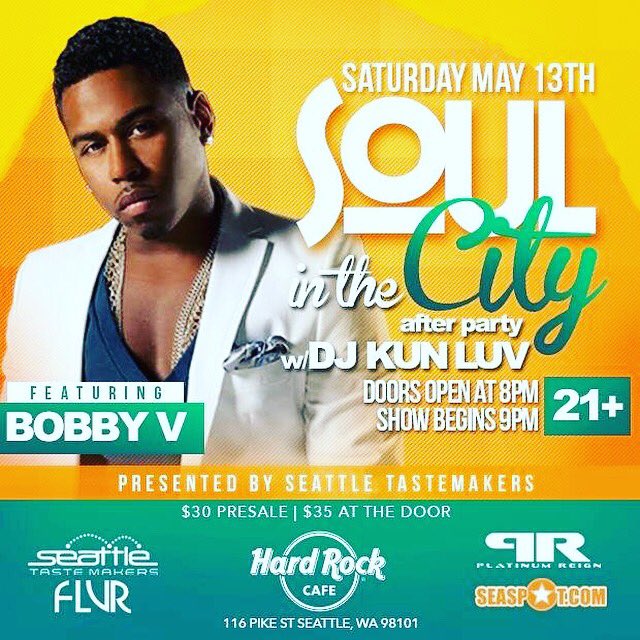JamarVip's tweet image. Saturday we have @bobbyv at the Hardrock Cafe!!! Dope show good music and great vibes!! #bobbyvalentino #bobbyvalentino @FirstClass206