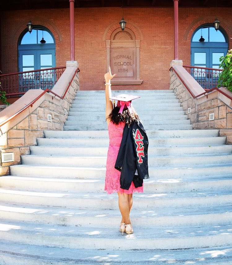 LSGSororityInc's tweet photo. We love our #LSGgrads .... super proud of our sisters. #ΞΣΠ#LambdaSigmaGamma #ipse ππΉπ»β€οΈ #asu https://t.co/kmu2Wy2RRI