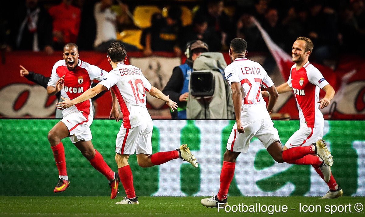 Footballogue's tweet photo. [#LDC🏆] BRAVO À MONACO POUR CE BEAU PARCOURS 👏👏👏 https://t.co/c6TJl7QJyC