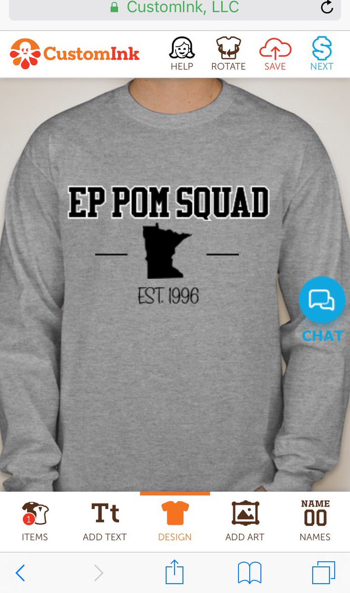 n_leunig's tweet photo. Pom Squad superfan shirts!! $15 text @ 9523884398 or DM me if you want one 🤓😊 https://t.co/aE4tfyFl8A