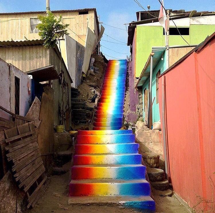 The stairway to your dreams... 🌈
What's your goal - a pot of gold, or something £££ can't buy? 

Repost, <a href="/itsInYourDreams/">In Your Dreams</a> ✨