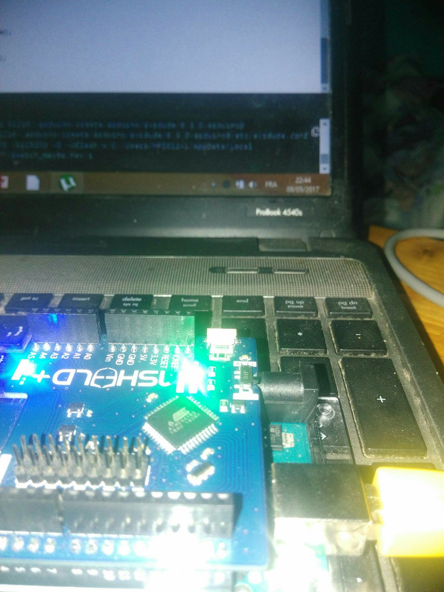 Posted by mustapha daho foom 1sheeld #arduino #1sheeld