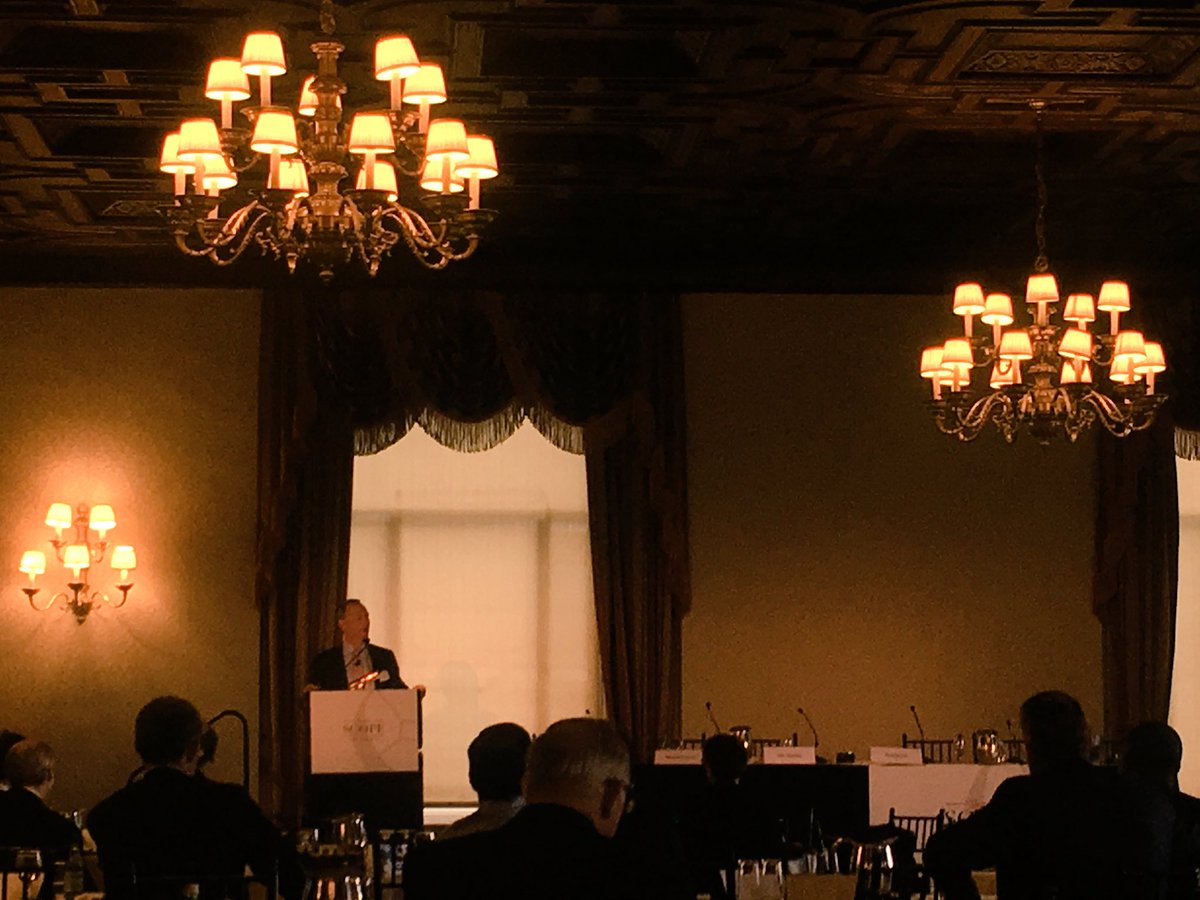 InsuranceInside's tweet photo. Delighted to welcome our last keynote speaker of the day, Tony Kuczinski, President &amp; CEO, @MunichRe_US #InsiderNewYork #reinsurance https://t.co/opupC4fPCR