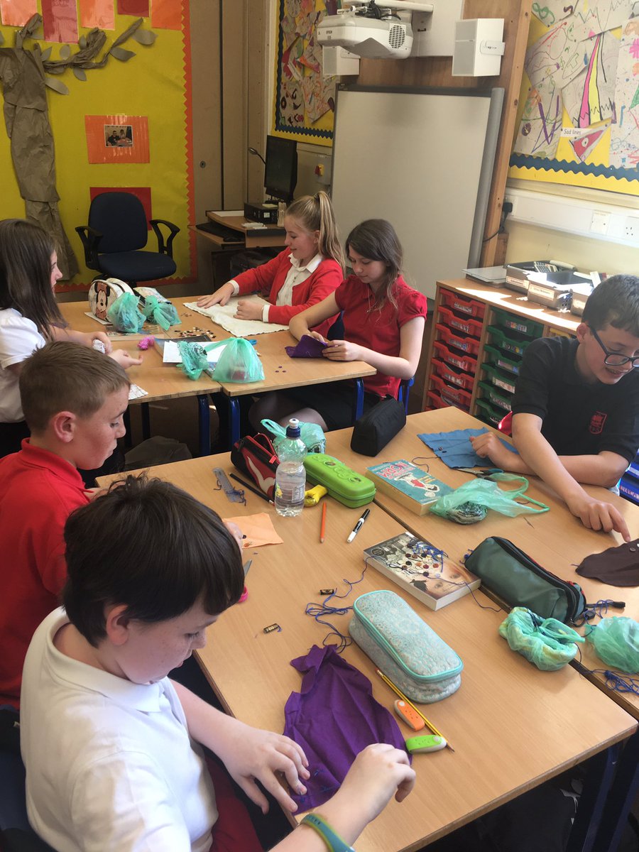 BPS_P7B's tweet photo. Sewing on a button #lifeskills https://t.co/U8h7oI4aHO
