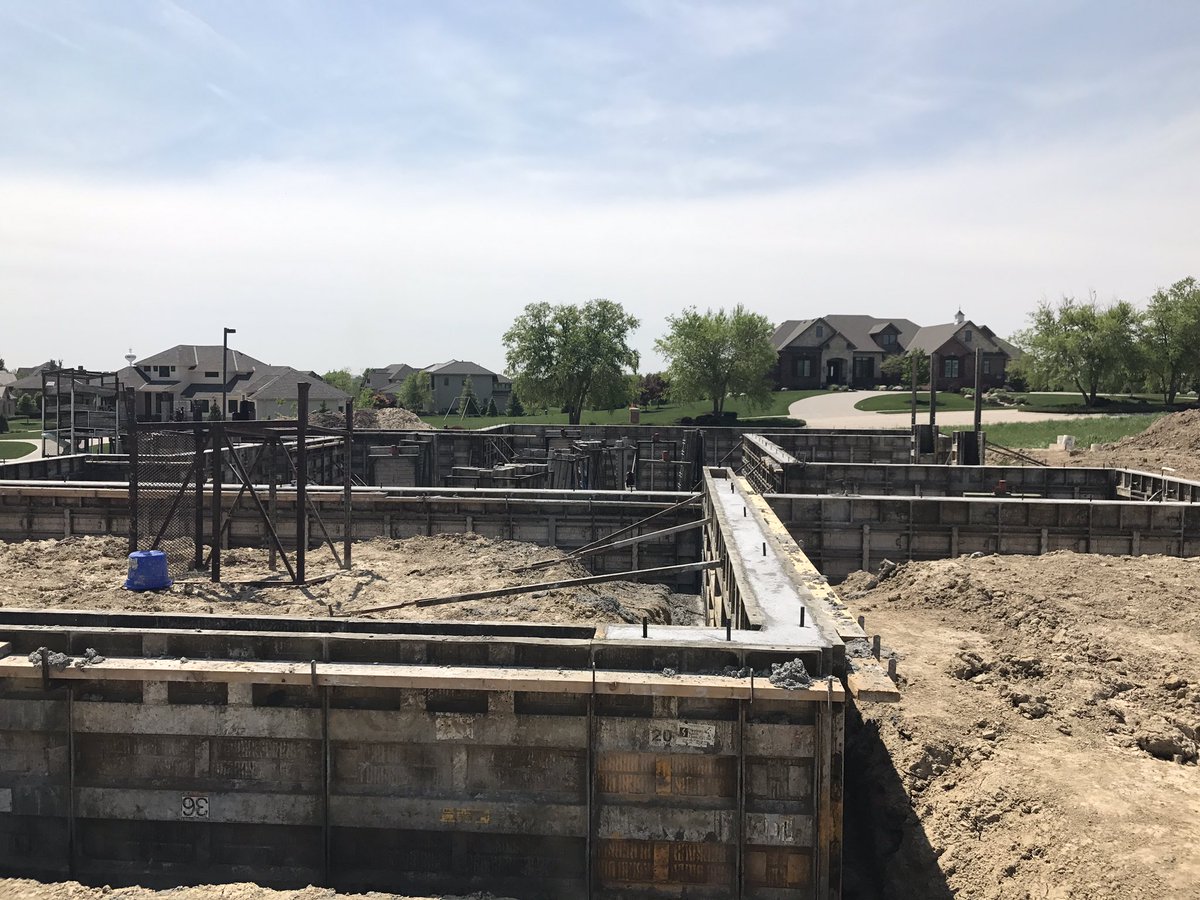 EadesLeslie's tweet photo. We have a foundation! 🎉#archistructure https://t.co/61LBwMpi7J