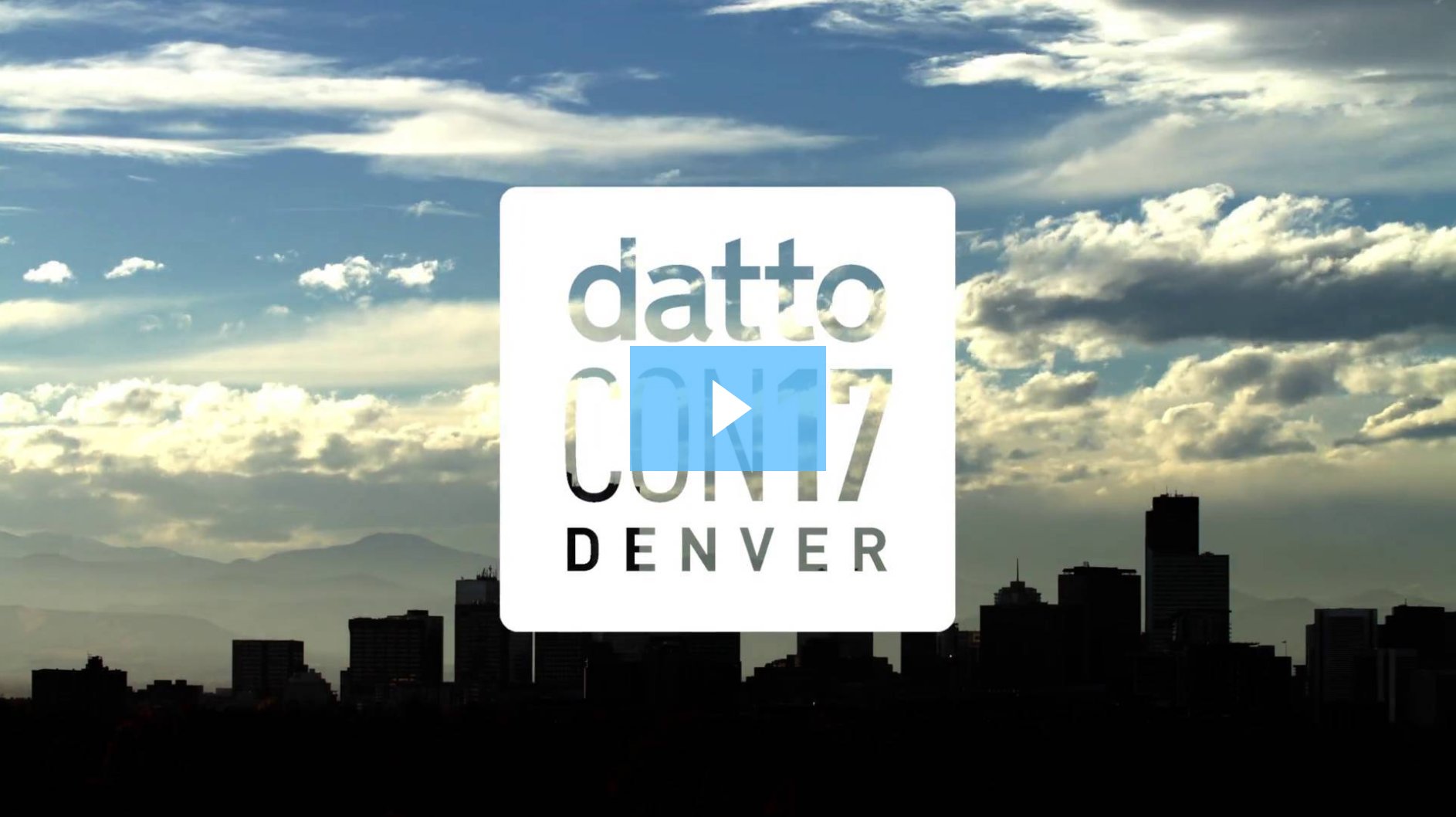 Datto Inc. on Twitter "Heading to Denver for DattoCon17? Check out