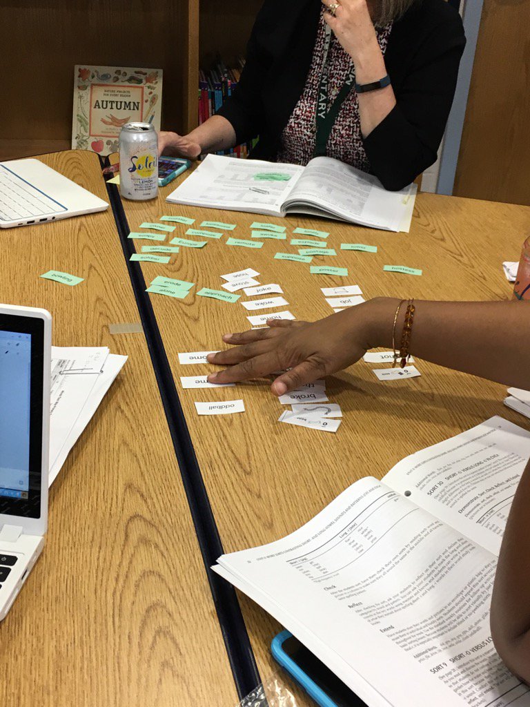 LauraFEvans's tweet photo. "My students r analyzing words @ much deeper level than I thought possible"word study course quotes@MCPSC20Literacy https://t.co/uDCdsJC1dL