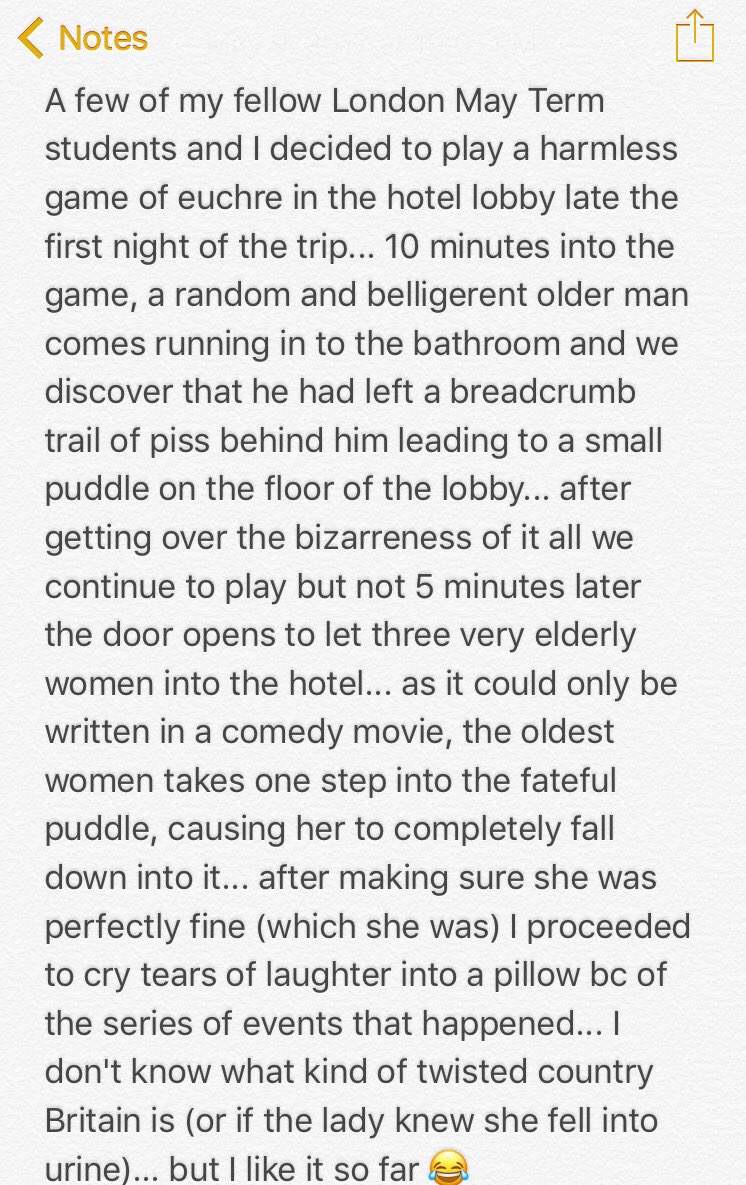 T_Thayer96's tweet photo. My first night in London could not have ended any stranger 😂😂 https://t.co/qTBykdaF5N